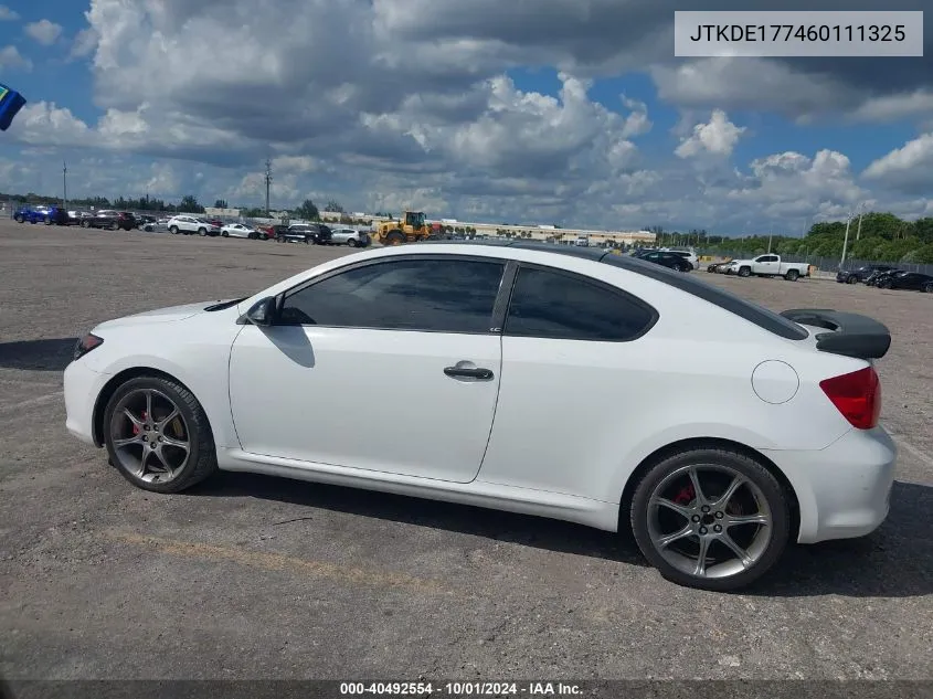 2006 Scion Tc VIN: JTKDE177460111325 Lot: 40492554