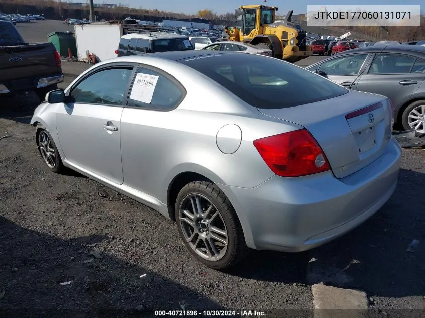 2006 Scion Tc VIN: JTKDE177060131071 Lot: 40721896