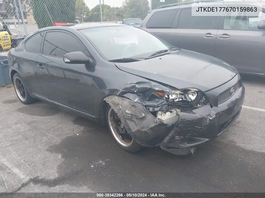 JTKDE177670159863 2007 Scion Tc