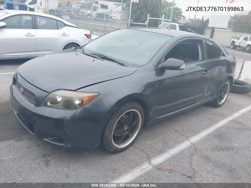 JTKDE177670159863 2007 Scion Tc