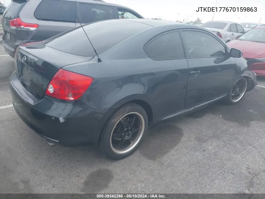 JTKDE177670159863 2007 Scion Tc