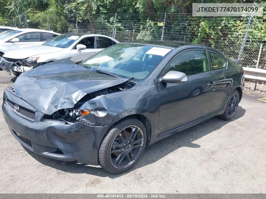 JTKDE177470174099 2007 Scion Tc