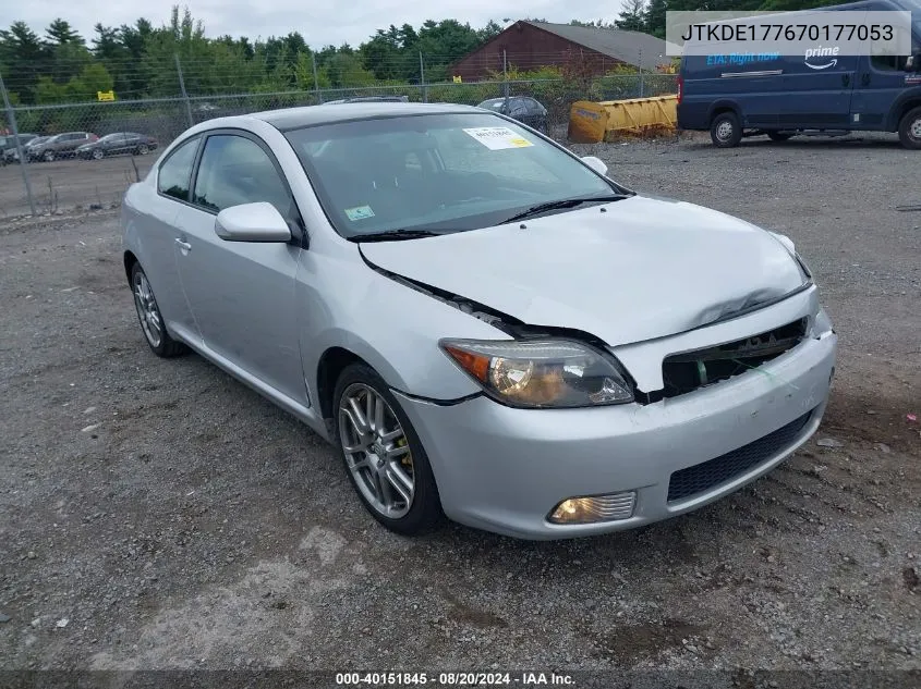 2007 Scion Tc VIN: JTKDE177670177053 Lot: 40151845