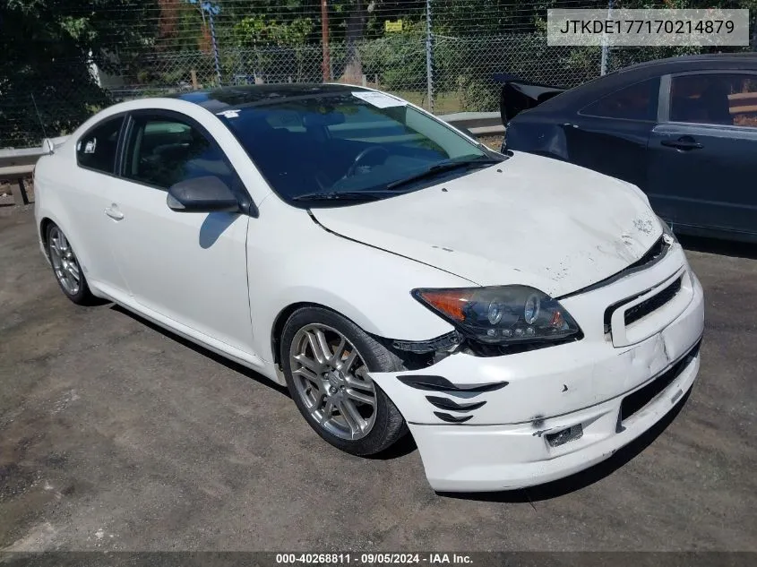 2007 Scion Tc VIN: JTKDE177170214879 Lot: 40268811