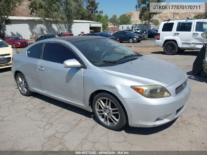 2007 Scion Tc VIN: JTKDE177570170711 Lot: 40272382