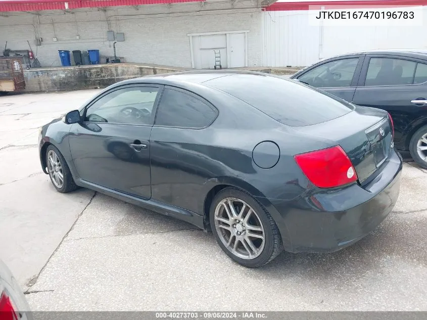 JTKDE167470196783 2007 Scion Tc