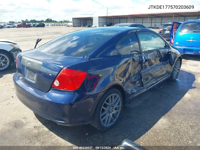 JTKDE177570203609 2007 Scion Tc