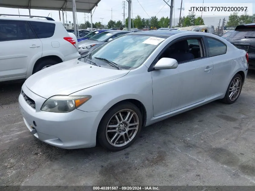 JTKDE177070200097 2007 Scion Tc