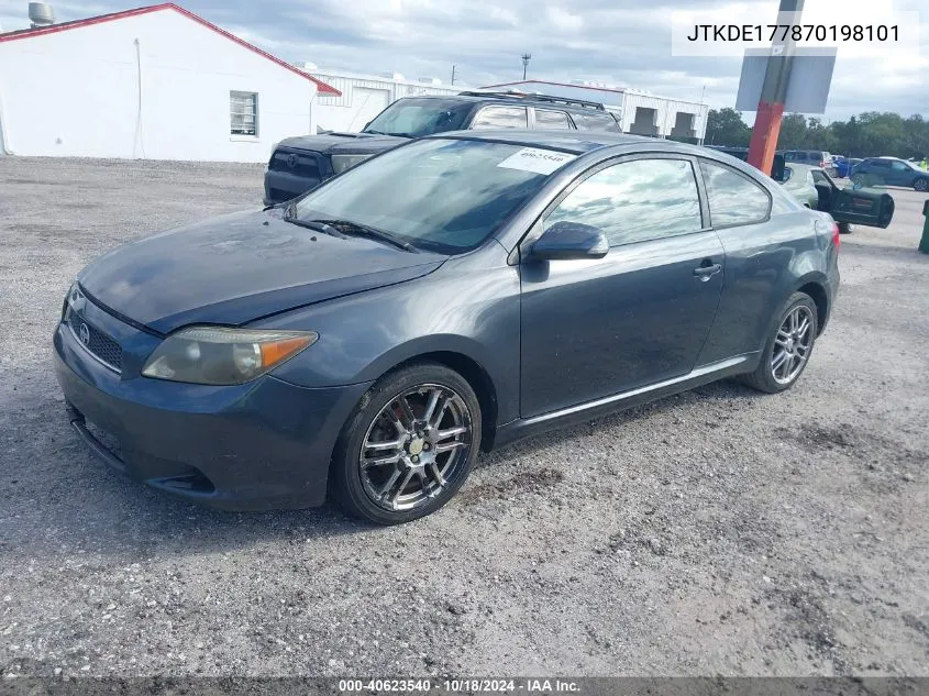 JTKDE177870198101 2007 Scion Tc