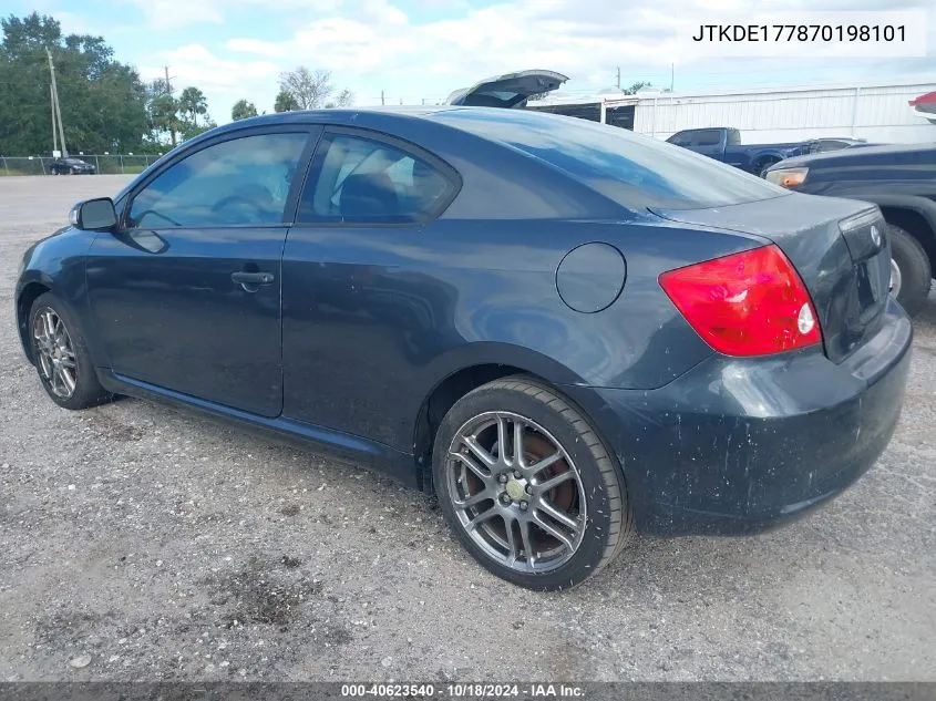 JTKDE177870198101 2007 Scion Tc