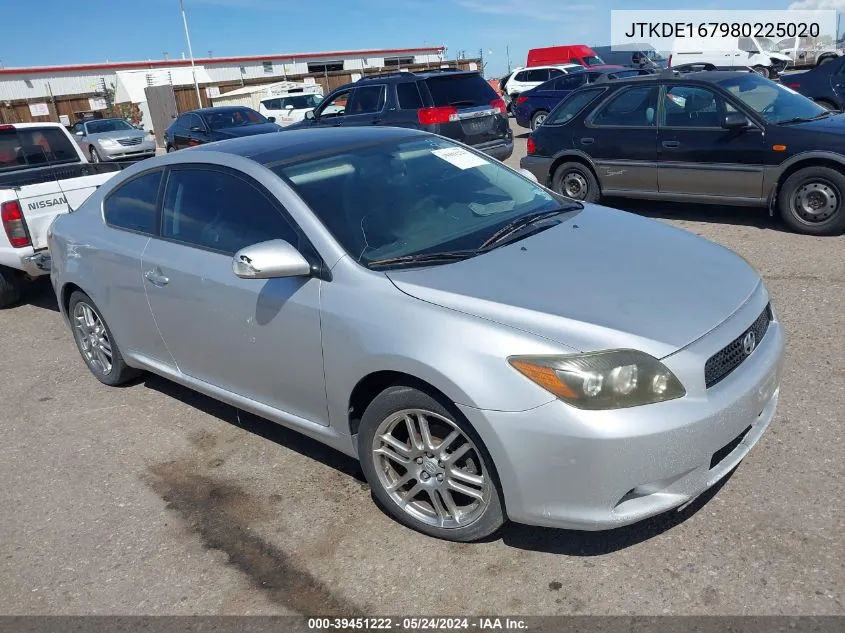 JTKDE167980225020 2008 Scion Tc