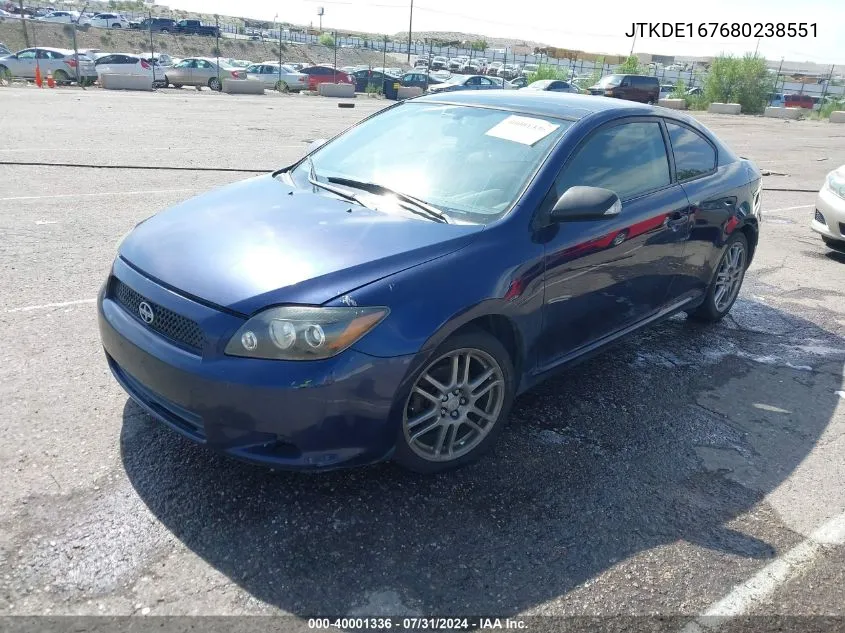 JTKDE167680238551 2008 Scion Tc