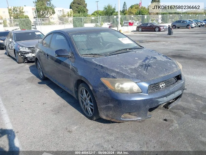 JTKDE167580236662 2008 Scion Tc