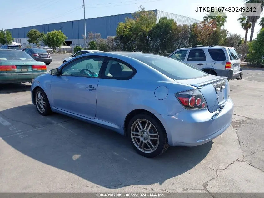 JTKDE167480249242 2008 Scion Tc