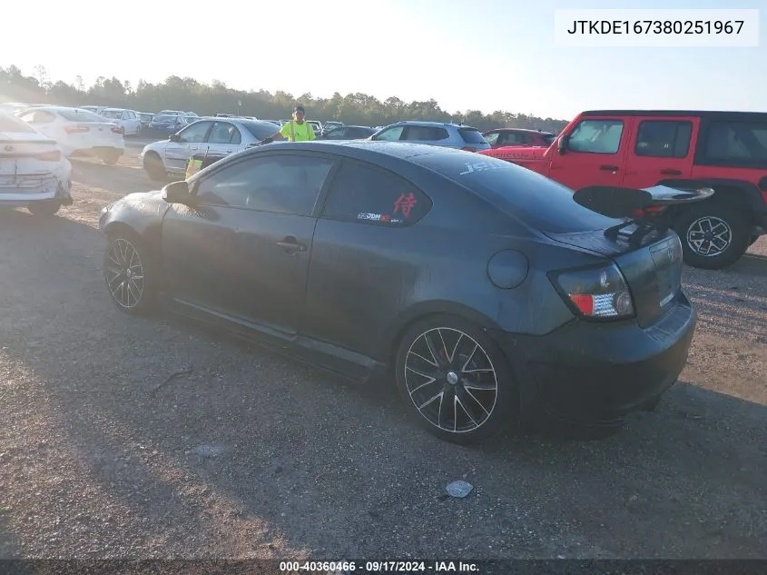 JTKDE167380251967 2008 Scion Tc