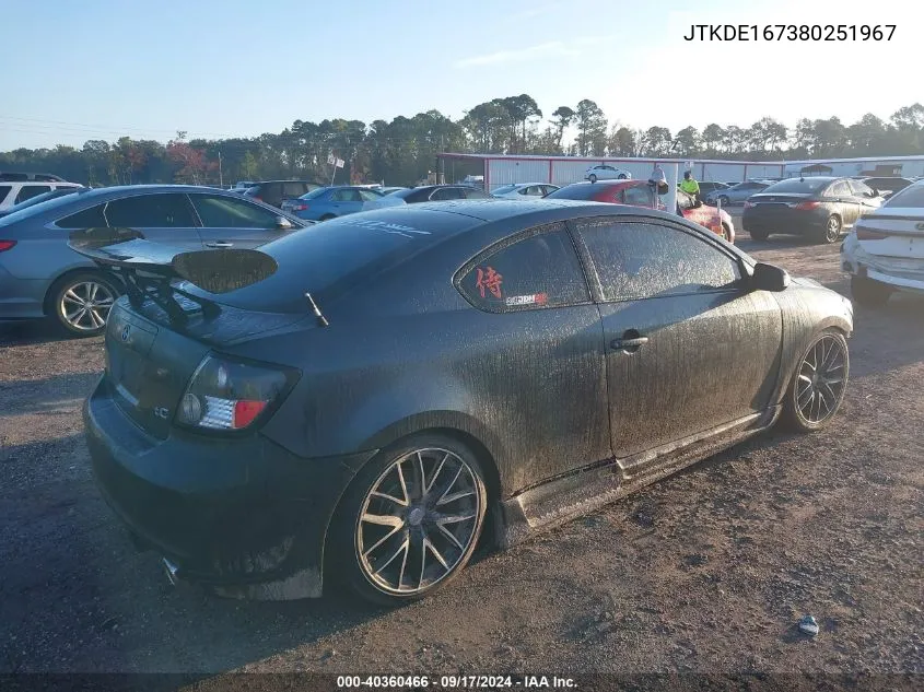 JTKDE167380251967 2008 Scion Tc