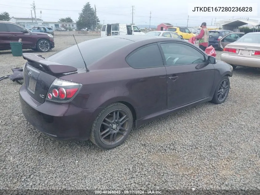 JTKDE167280236828 2008 Scion Tc