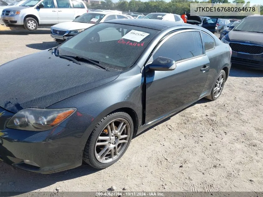 JTKDE167680264678 2008 Scion Tc