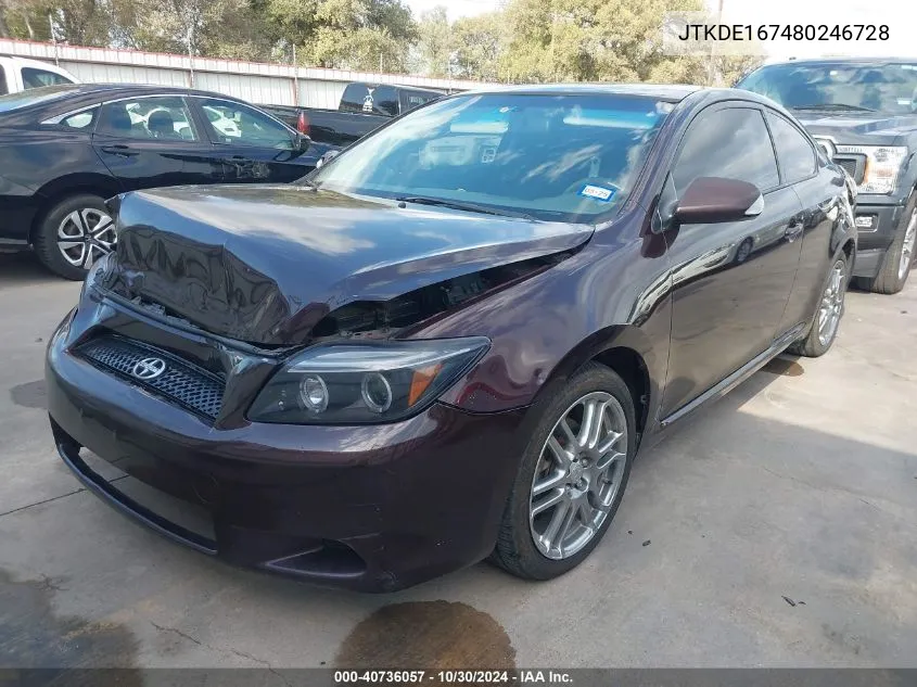 JTKDE167480246728 2008 Scion Tc