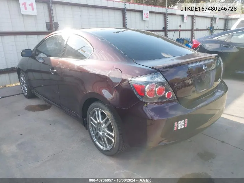 JTKDE167480246728 2008 Scion Tc