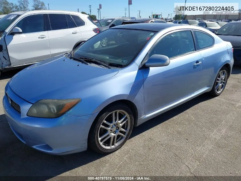 JTKDE167280224405 2008 Scion Tc