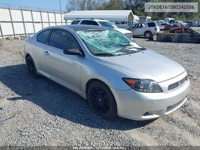 2008 Scion Tc VIN: JTKDE167380242556 Lot: 40850485