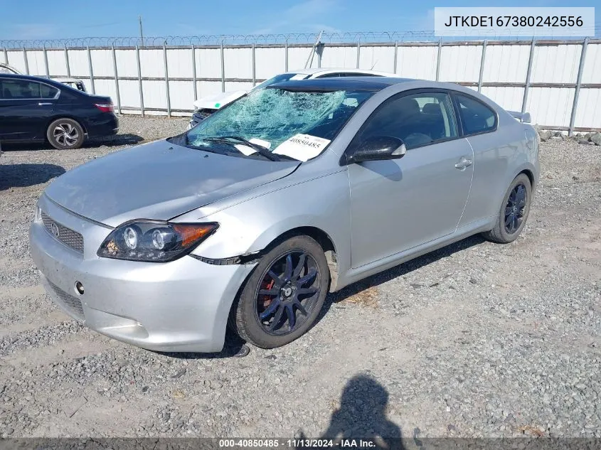 2008 Scion Tc VIN: JTKDE167380242556 Lot: 40850485