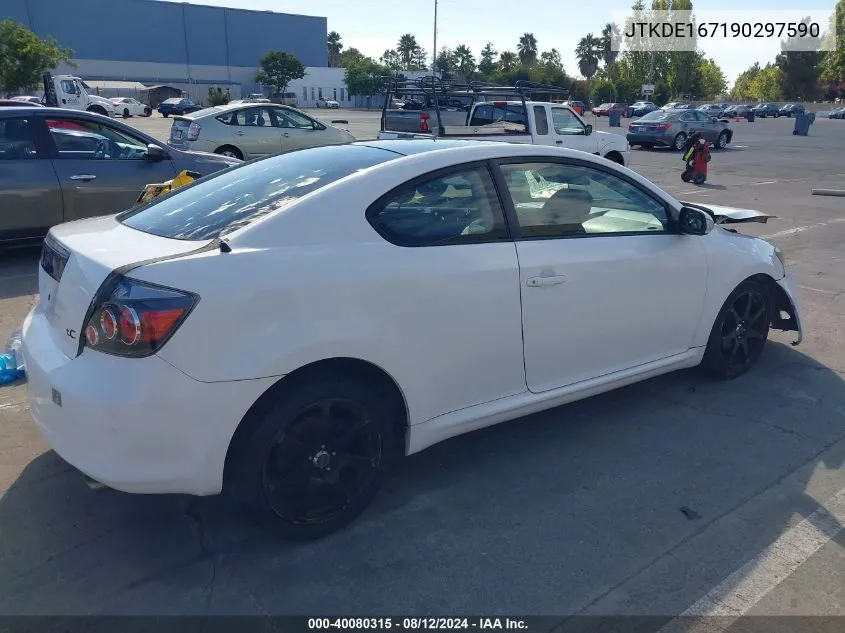 2009 Scion Tc VIN: JTKDE167190297590 Lot: 40080315