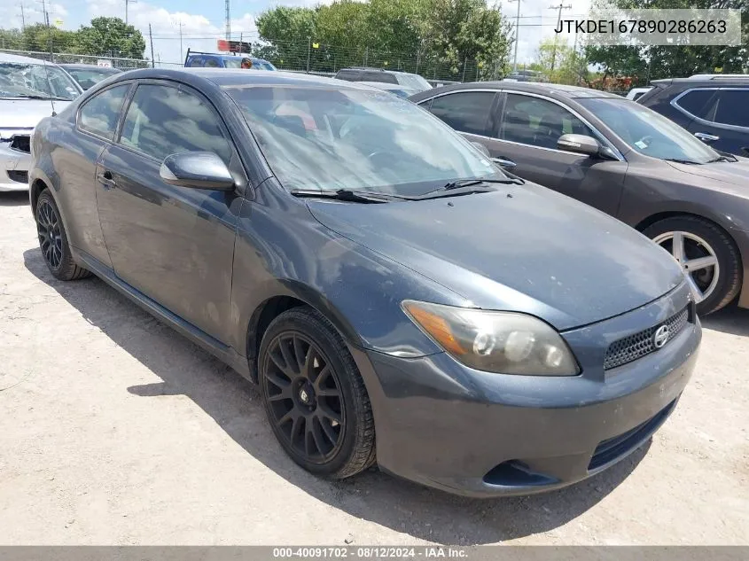 JTKDE167890286263 2009 Scion Tc