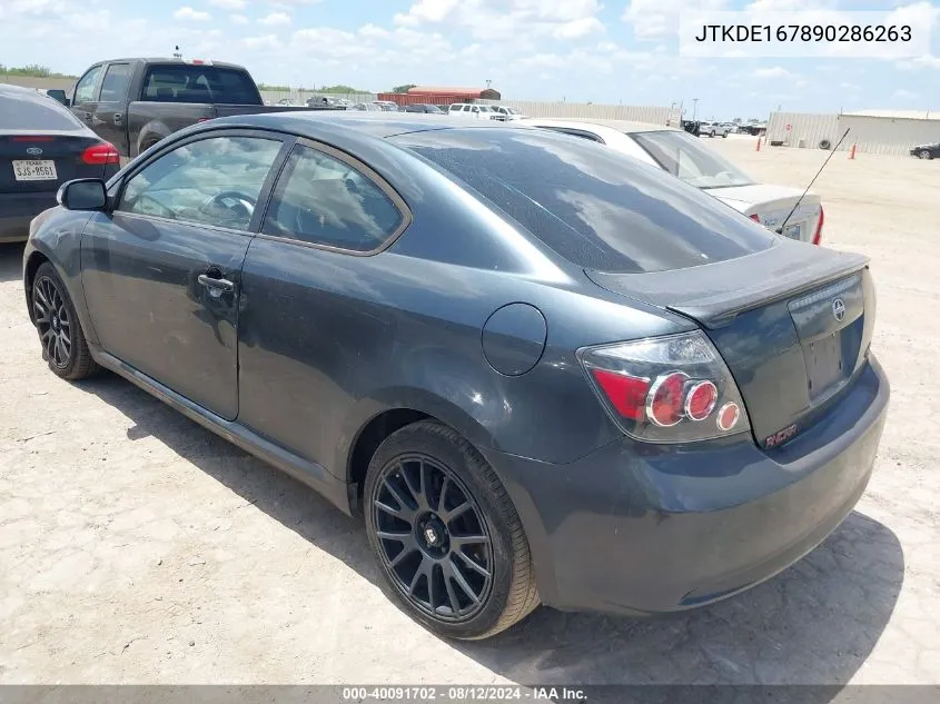 JTKDE167890286263 2009 Scion Tc