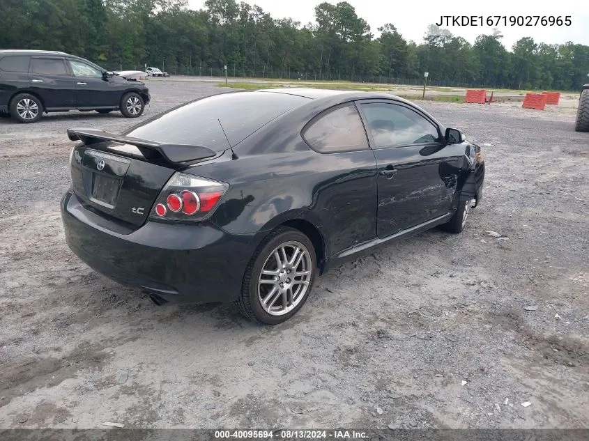 JTKDE167190276965 2009 Scion Tc