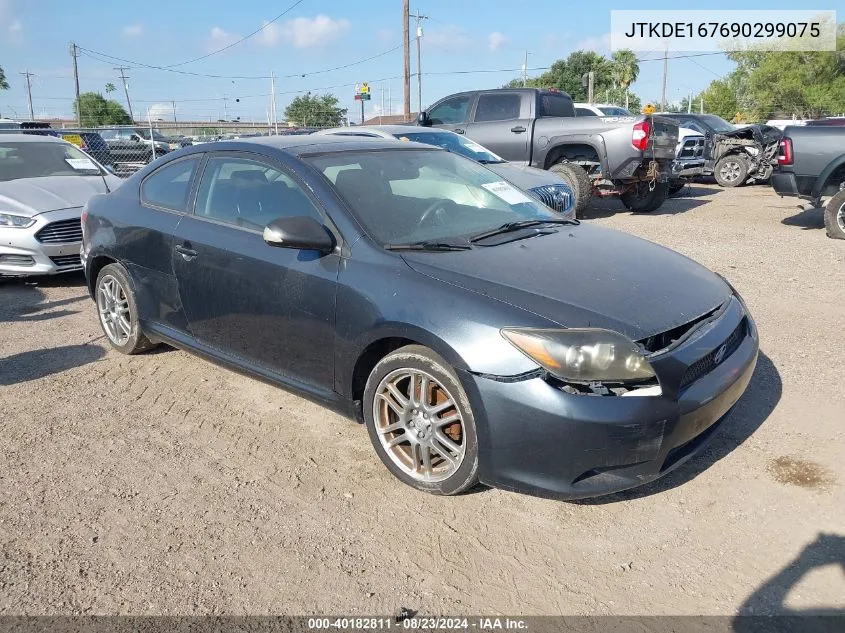 2009 Scion Tc VIN: JTKDE167690299075 Lot: 40182811