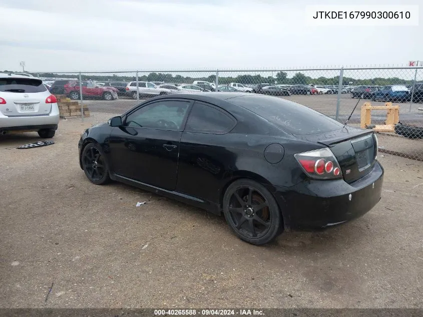 2009 Scion Tc VIN: JTKDE167990300610 Lot: 40265588