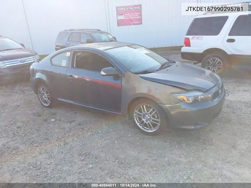 2009 Scion Tc VIN: JTKDE167990295781 Lot: 40584011