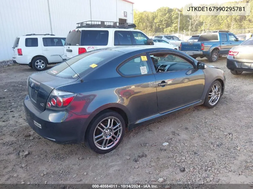 2009 Scion Tc VIN: JTKDE167990295781 Lot: 40584011