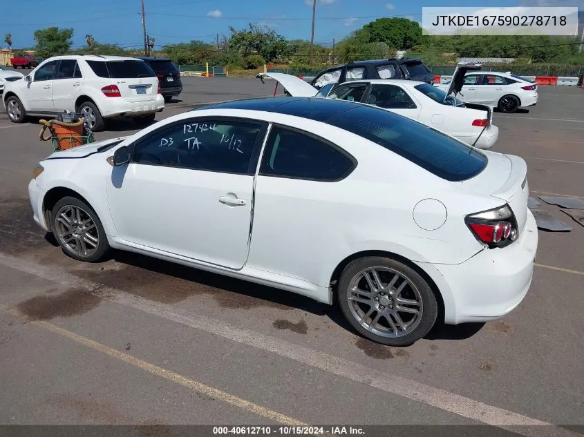 JTKDE167590278718 2009 Scion Tc