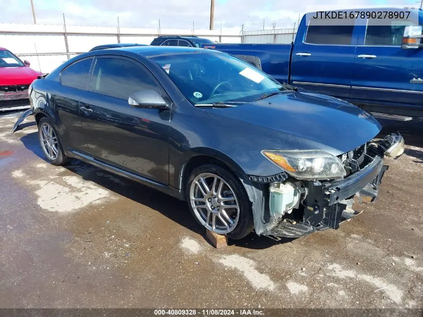 2009 Scion Tc VIN: JTKDE167890278907 Lot: 40809328