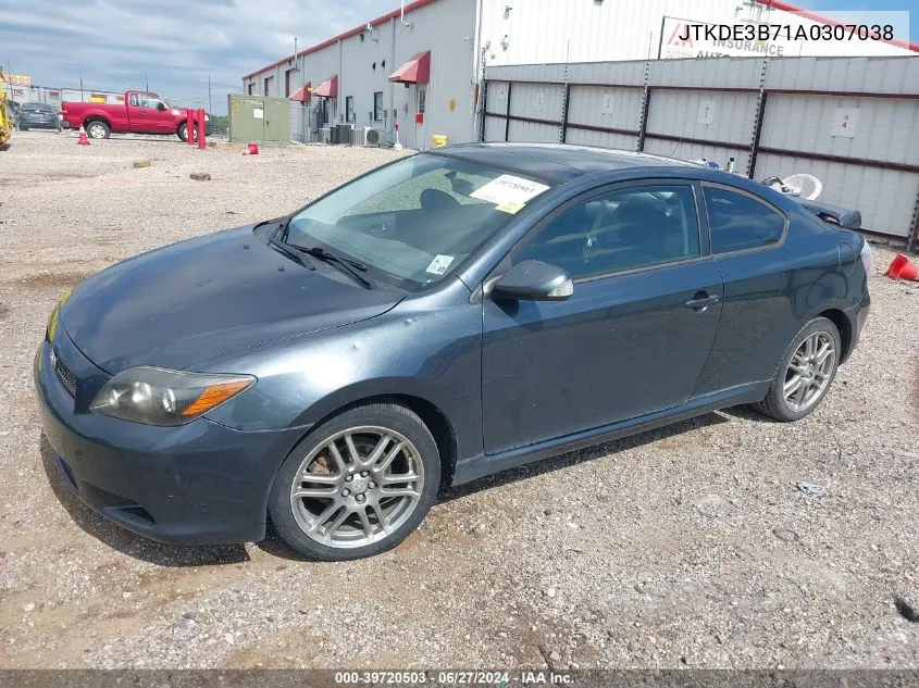 JTKDE3B71A0307038 2010 Scion Tc