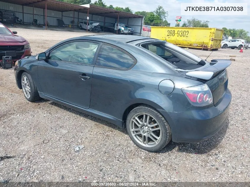 JTKDE3B71A0307038 2010 Scion Tc