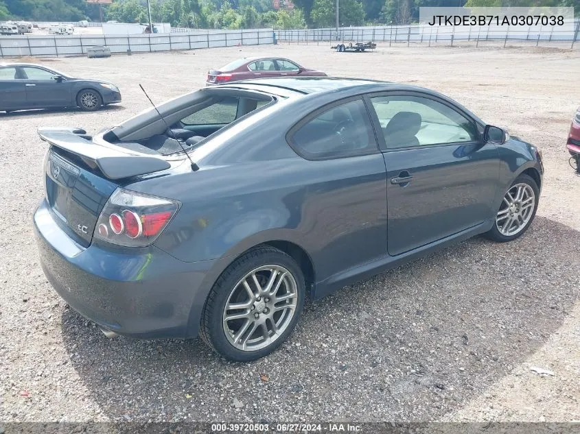 JTKDE3B71A0307038 2010 Scion Tc