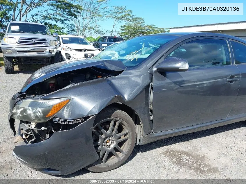 2010 Scion Tc Release Series 6.0 VIN: JTKDE3B70A0320136 Lot: 39882339