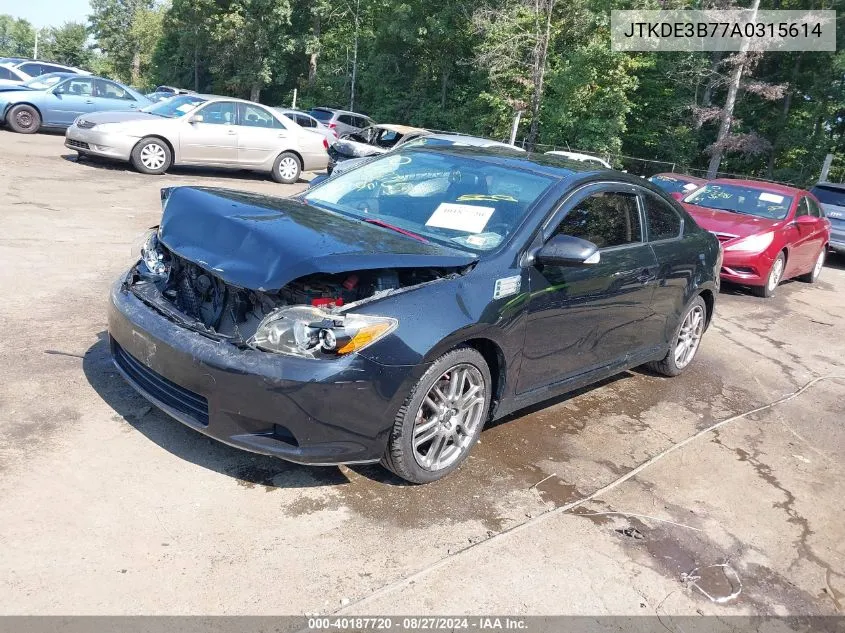 JTKDE3B77A0315614 2010 Scion Tc