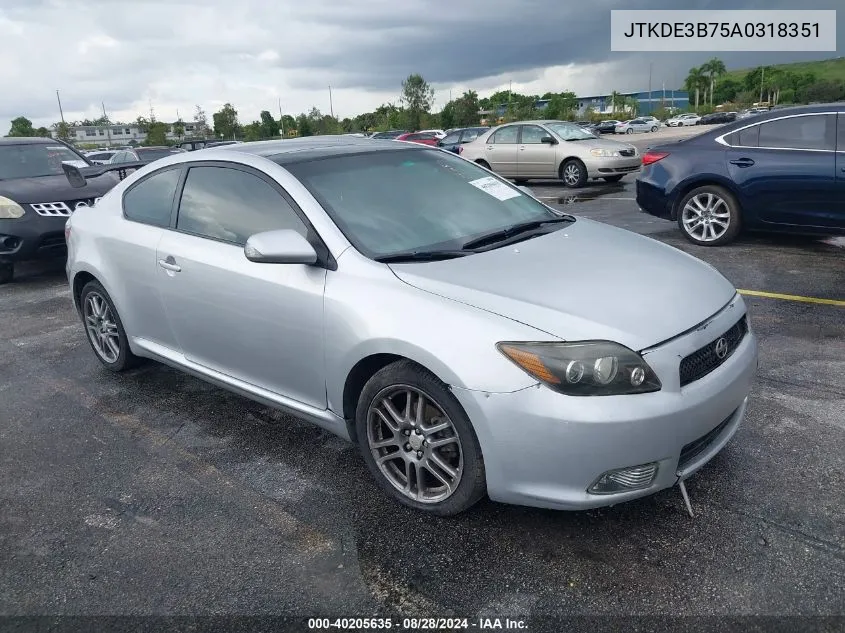 JTKDE3B75A0318351 2010 Scion Tc