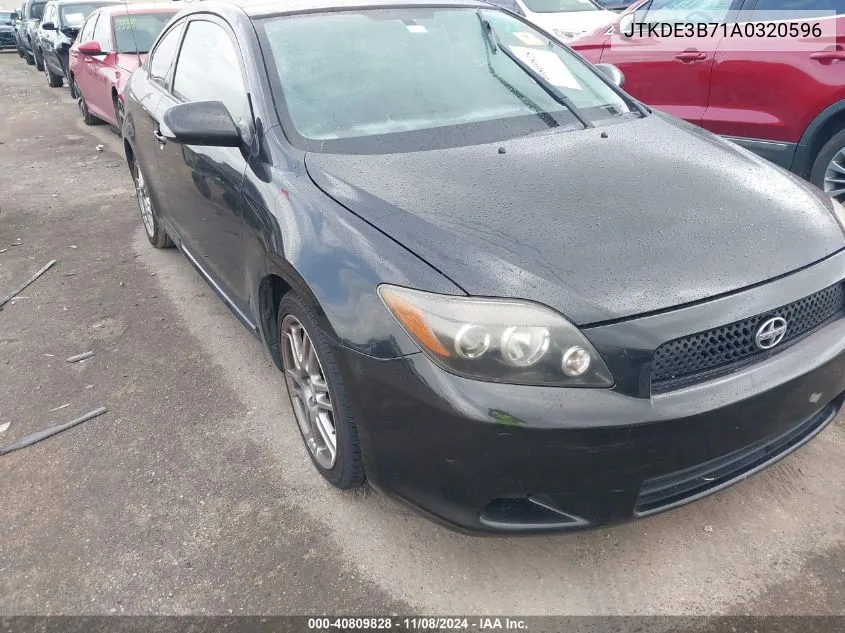 2010 Scion Tc VIN: JTKDE3B71A0320596 Lot: 40809828