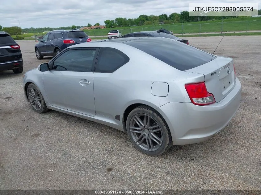 JTKJF5C72B3005574 2011 Scion Tc