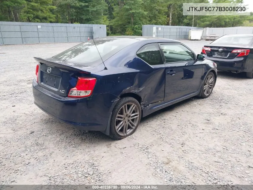 JTKJF5C77B3008230 2011 Scion Tc