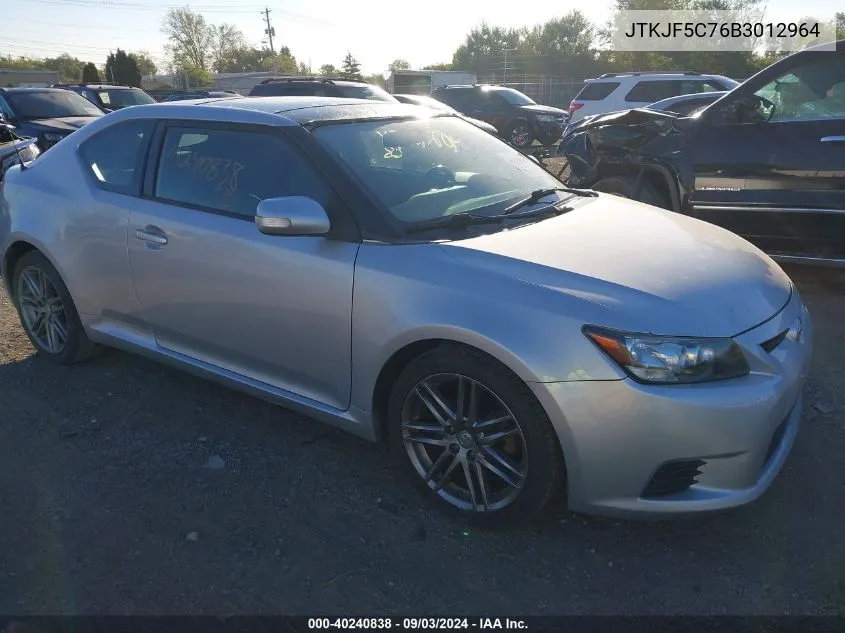 JTKJF5C76B3012964 2011 Scion Tc