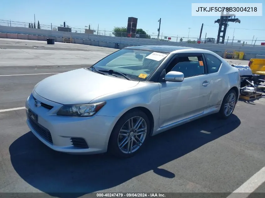 JTKJF5C78B3004218 2011 Scion Tc