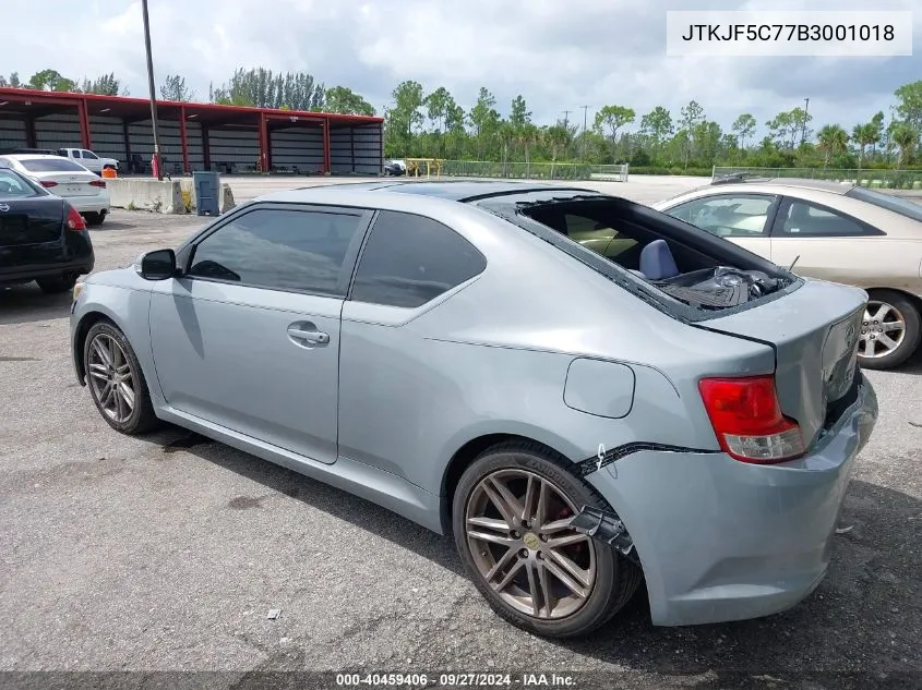 JTKJF5C77B3001018 2011 Scion Tc