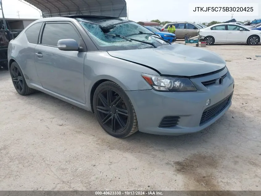 JTKJF5C75B3020425 2011 Scion Tc